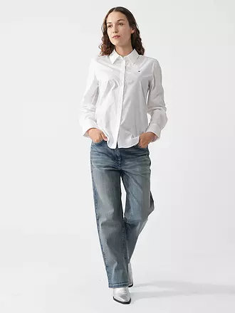 TOMMY HILFIGER | Blouse Coupe Standard | weiss